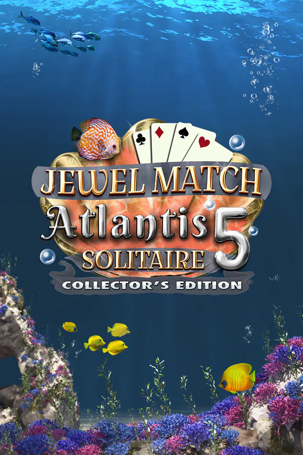 Copertina di Jewel Match Atlantis Solitaire 5 - Collector's Edition