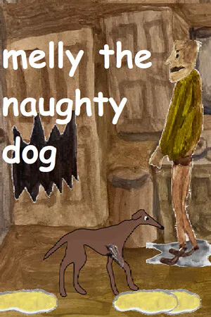 Copertina di Melly the naughty dog