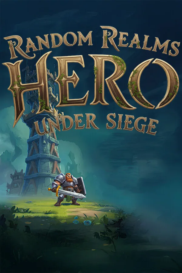 Copertina di Random Realms Hero Under Siege