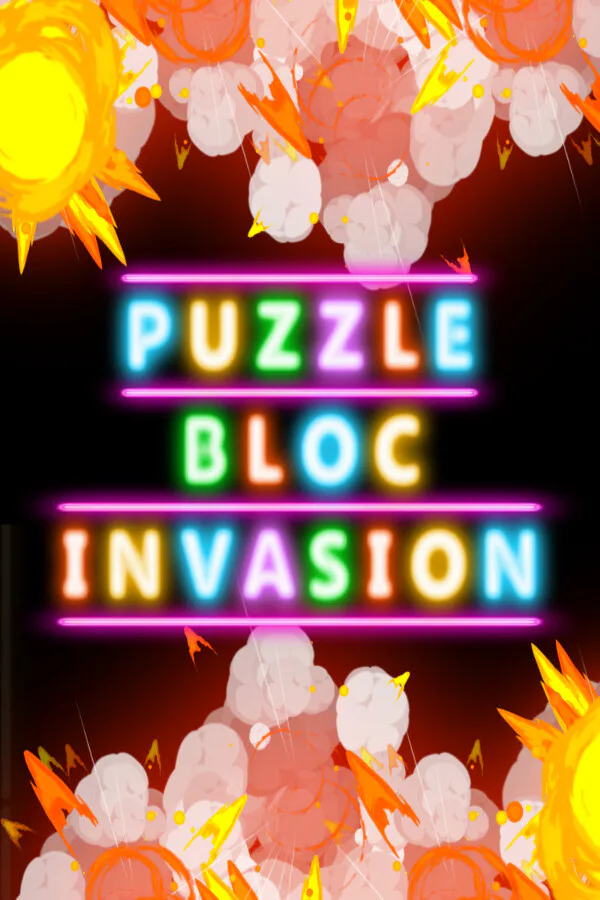 Copertina di Puzzle Bloc Invasion