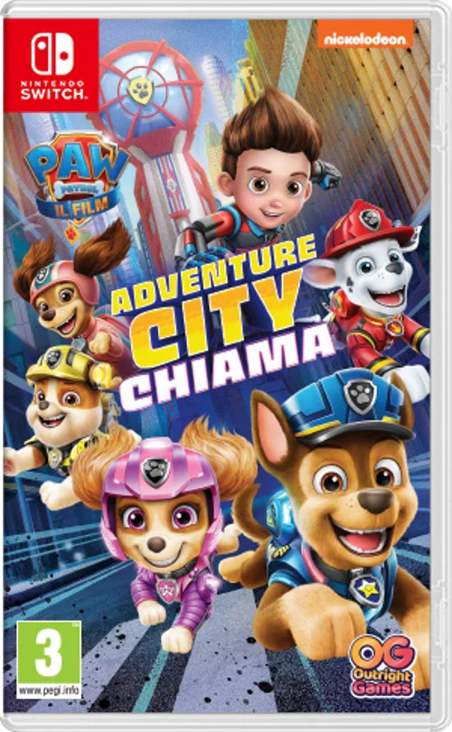 Copertina di PAW Patrol: Il film Adventure City chiama