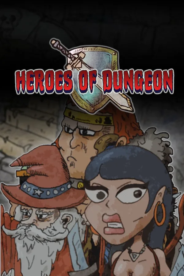 Copertina di Heroes of Dungeon