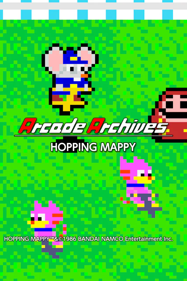 Copertina di Arcade Archives HOPPING MAPPY