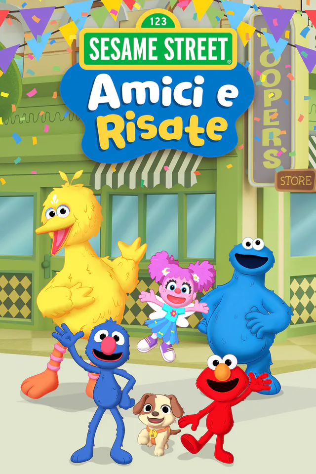 Copertina di Sesame Street: Amici e risate