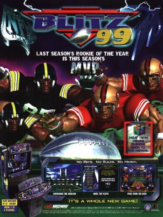 Copertina di NFL Blitz 99