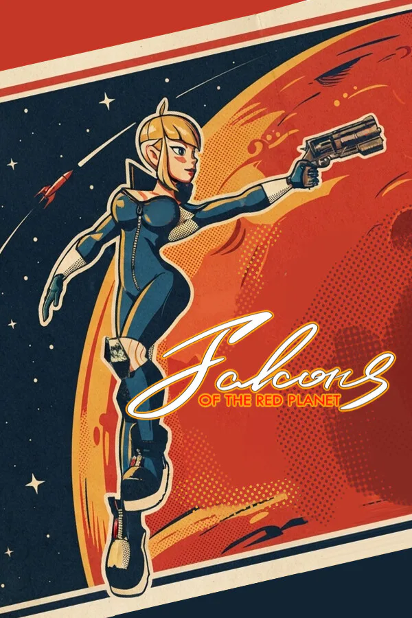 Copertina di Falcons of the Red Planet