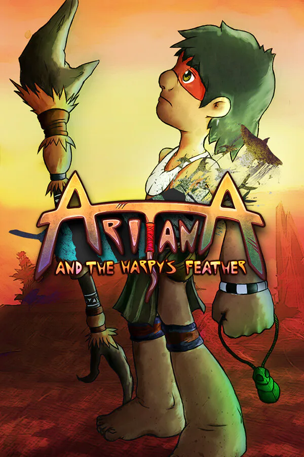 Copertina di Aritana and the Harpy's Feather