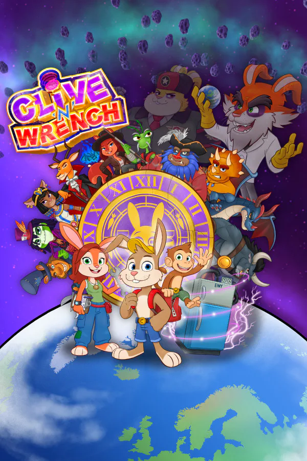 Copertina di Clive 'N' Wrench