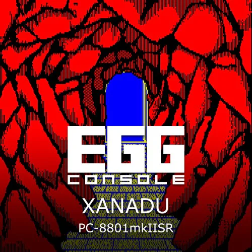 Copertina di EGGCONSOLE XANADU PC-8801 PC-8801mkIISR