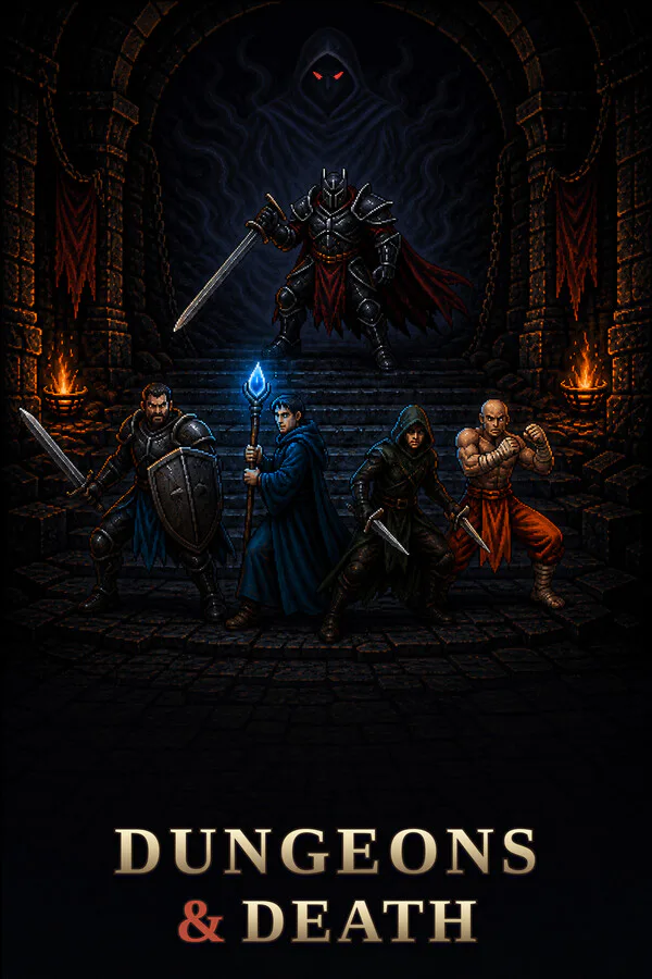 Copertina di Dungeons & Death