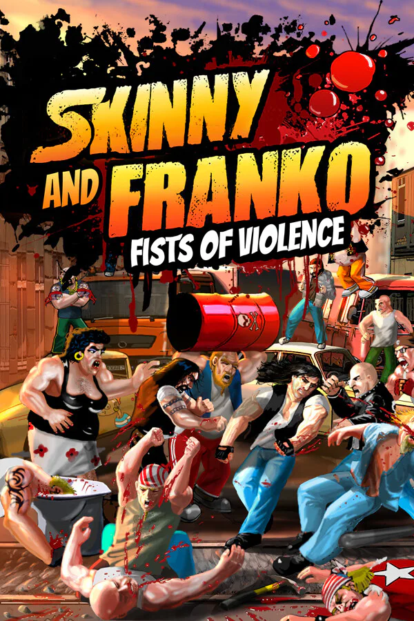 Copertina di Skinny & Franko: Fists of Violence