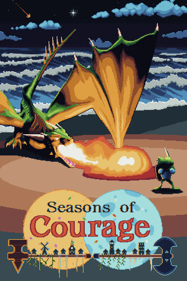 Copertina di Seasons of Courage