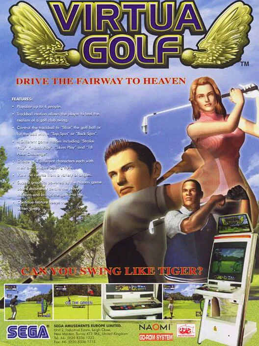 Copertina di Virtua Golf