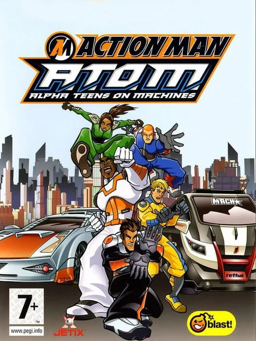 Copertina di Action Man A.T.O.M.: Alpha Teens on Machines