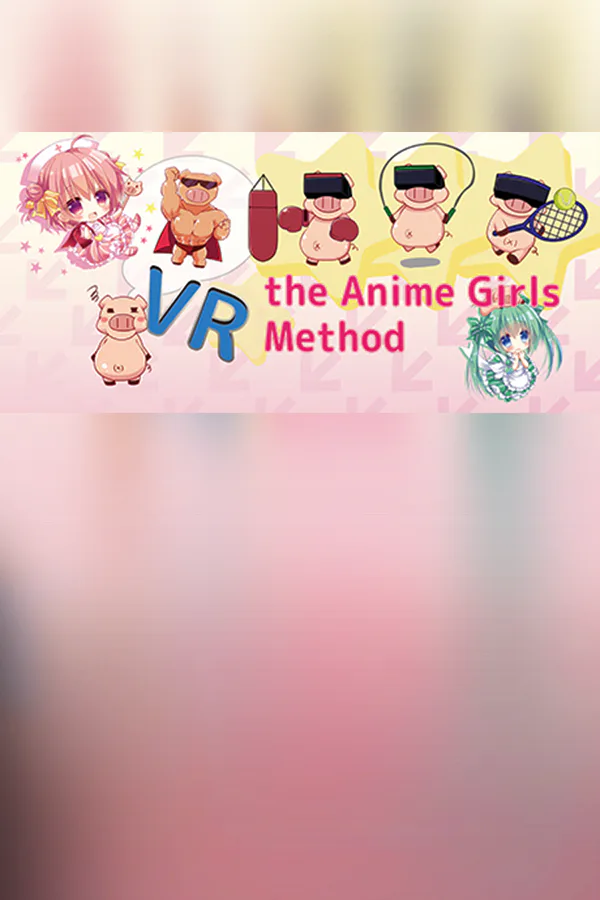 Copertina di VR the Anime Girls Method / 全豚に告ぐ!これで痩せなきゃお前は終わりだ!