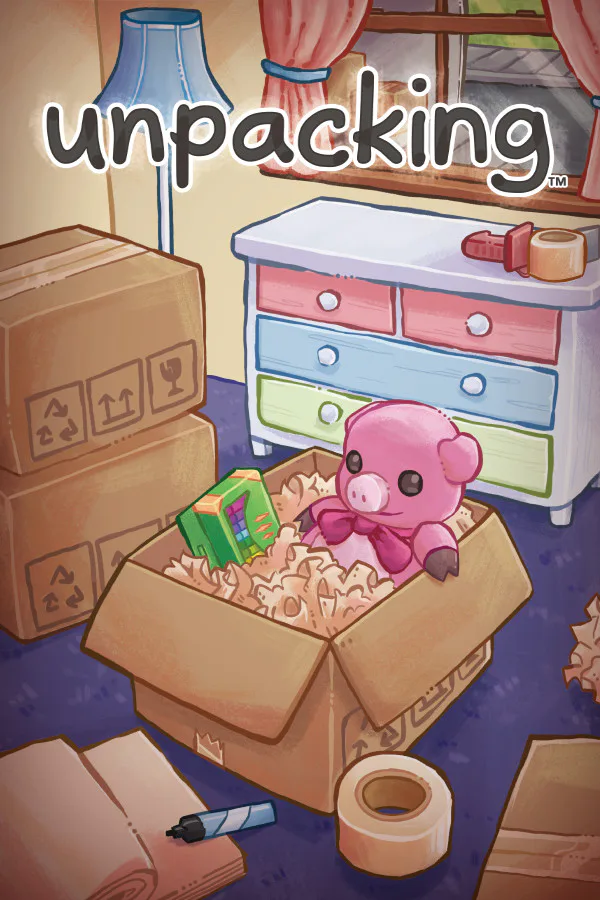Copertina di Unpacking