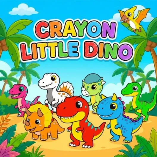 Copertina di CRAYON LITTLE DINO