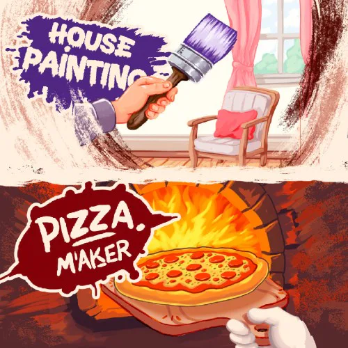 Copertina di Pizza Maker + House Painting