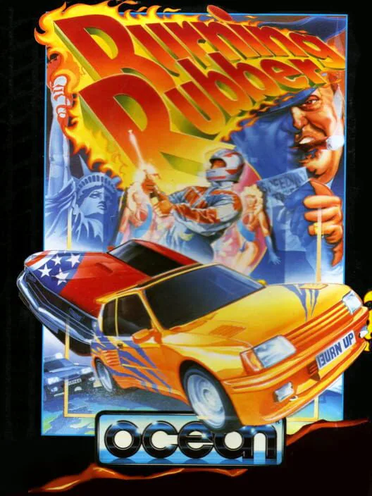 Copertina di Burning Rubber