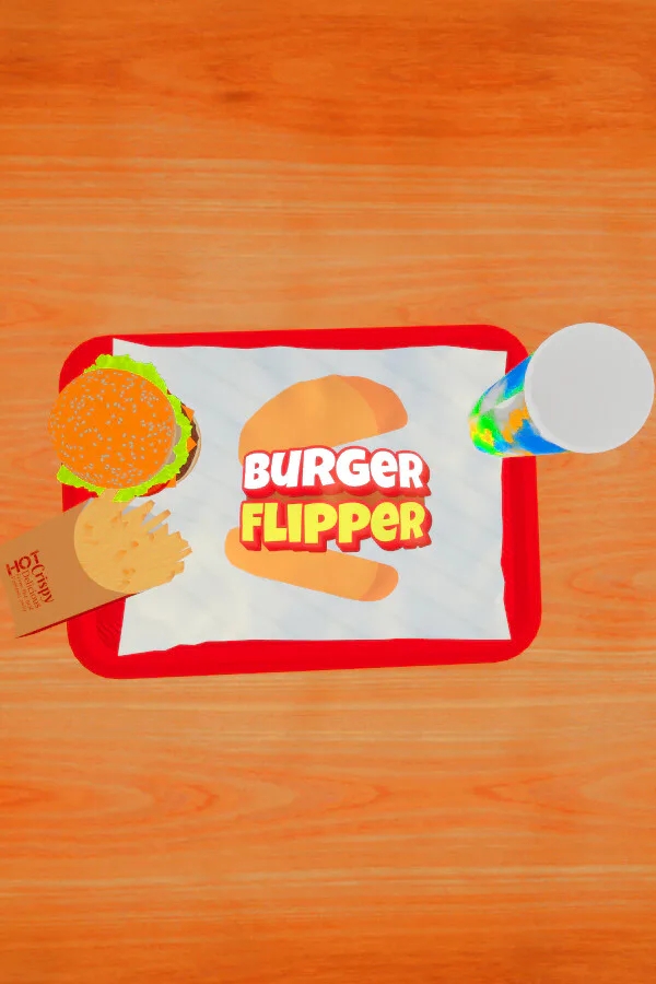 Copertina di Burger Flipper: A Fast Food Restaurant Simulator