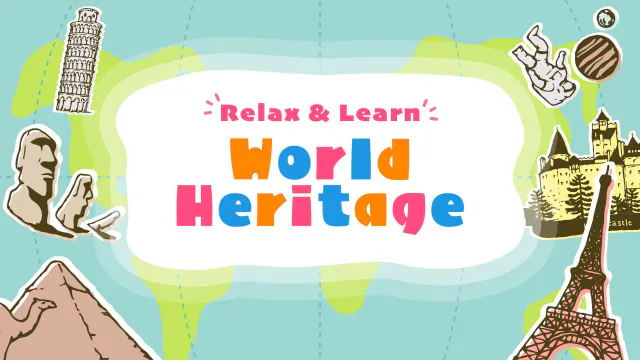 Copertina di Relax & Learn World Heritage