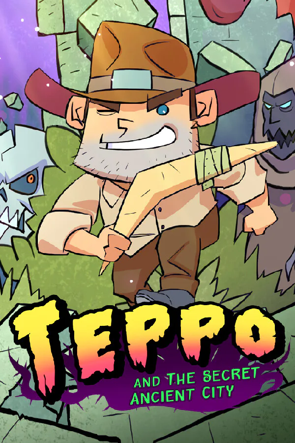 Copertina di Teppo and The Secret Ancient City