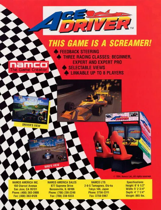 Copertina di Ace Driver