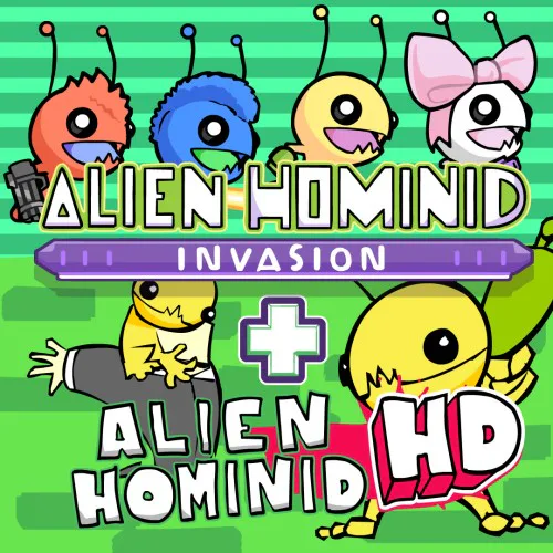 Copertina di Alien Hominid: The Extra Terrestrial Bundle