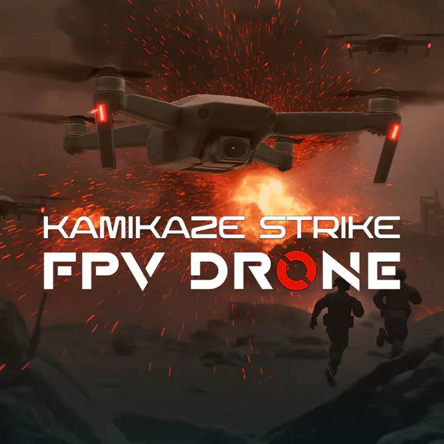 Copertina di Kamikaze Strike: FPV Drone