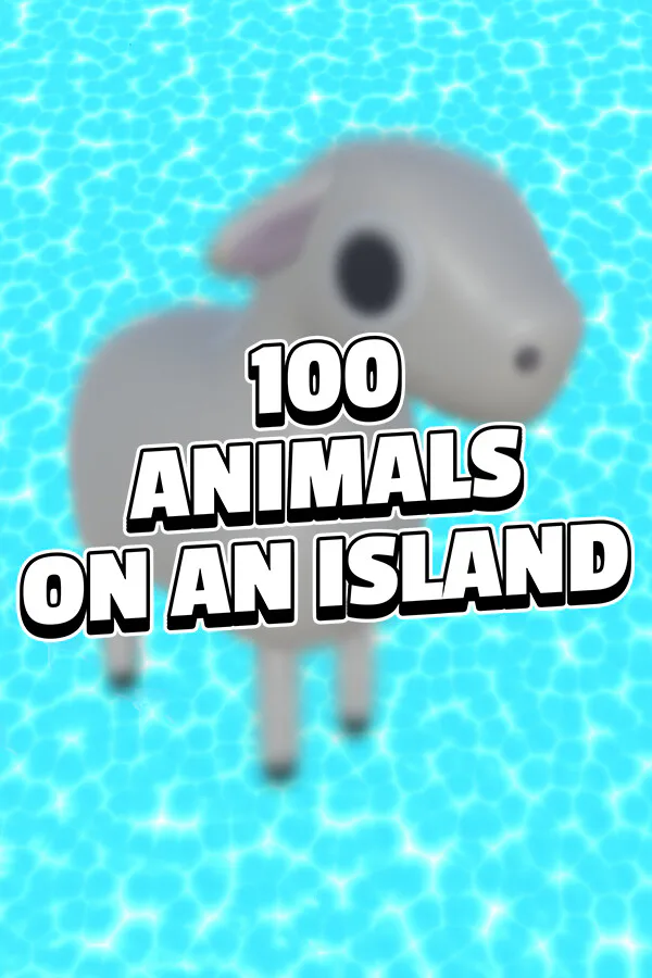 Copertina di 100 ANIMALS ON AN ISLAND