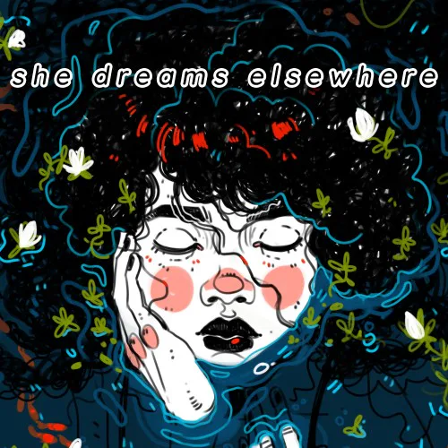 Copertina di She Dreams Elsewhere