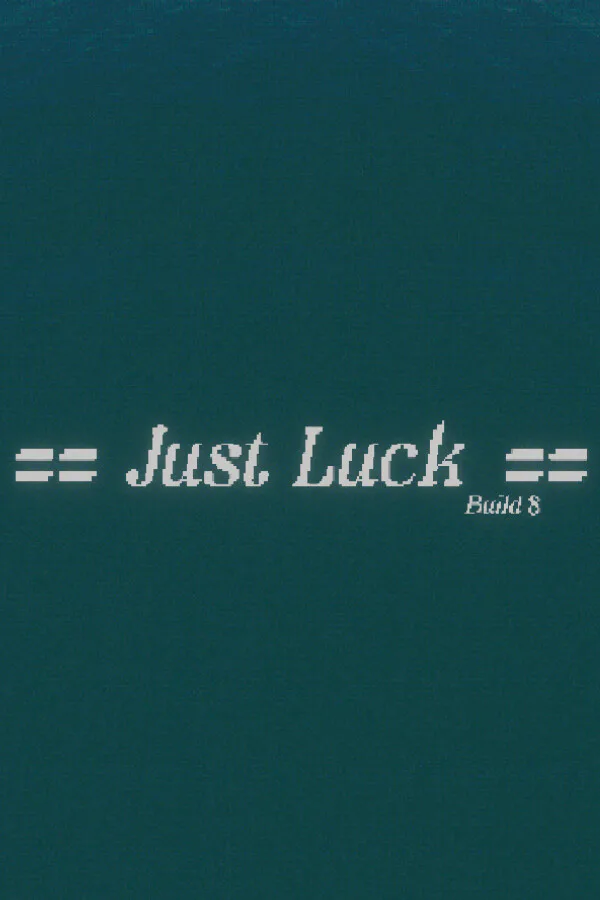 Copertina di Just Luck