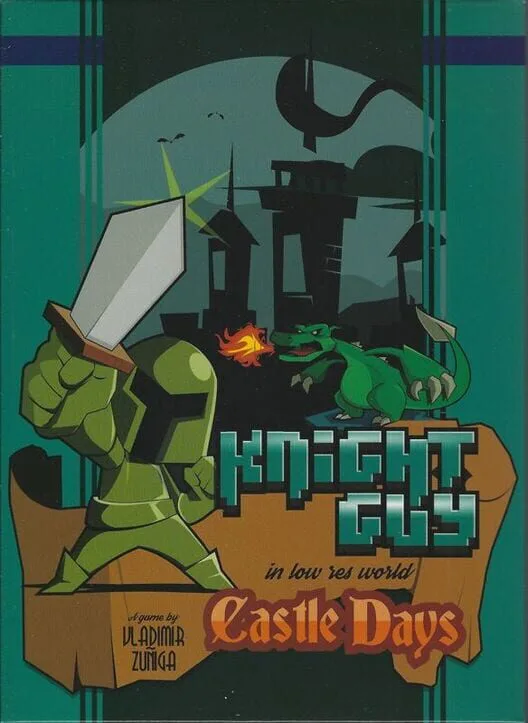 Copertina di Knight Guy in Low Res World: Castle Days