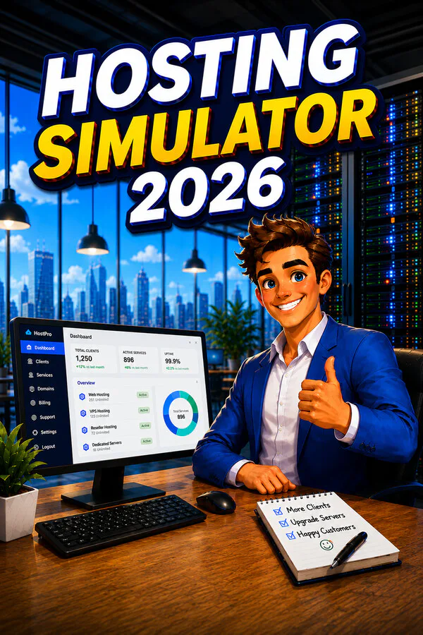 Copertina di Hosting Simulator: 2026
