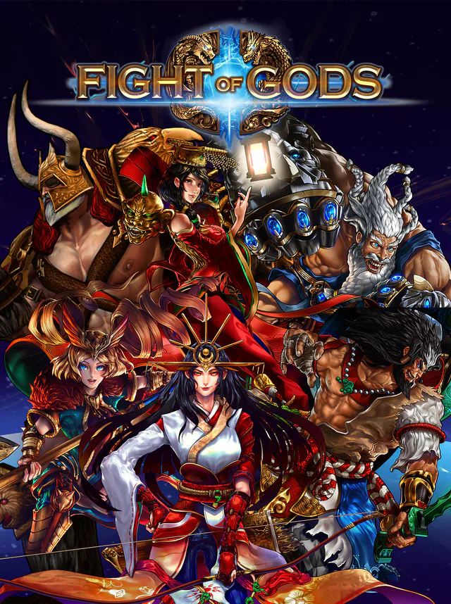 Copertina di Fight of Gods