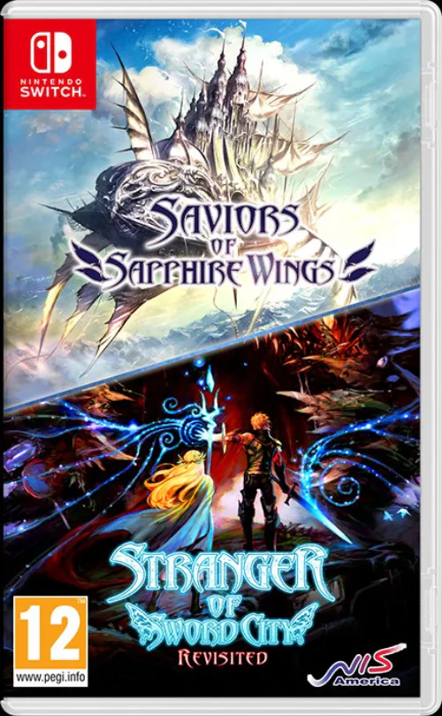 Copertina di Saviors of Sapphire Wings Stranger of Sword City Revisited