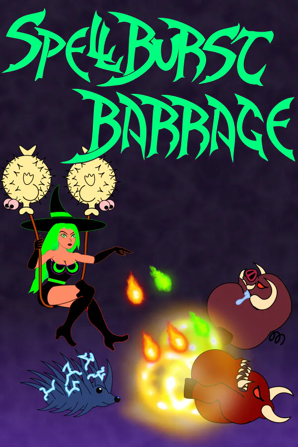 Copertina di SpellBurst Barrage