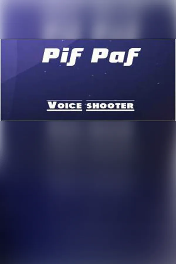 Copertina di Voice Shooter "Pif Paf"