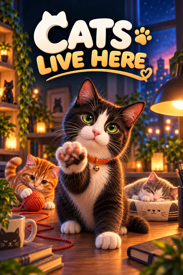 Copertina di Cats Live Here