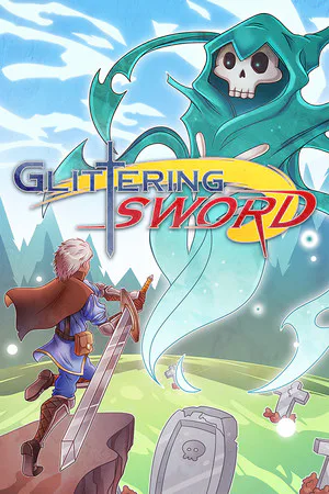 Copertina di Glittering Sword