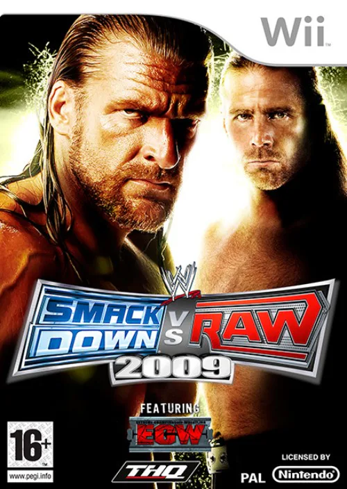 Copertina di WWE Smackdown vs. Raw 2009