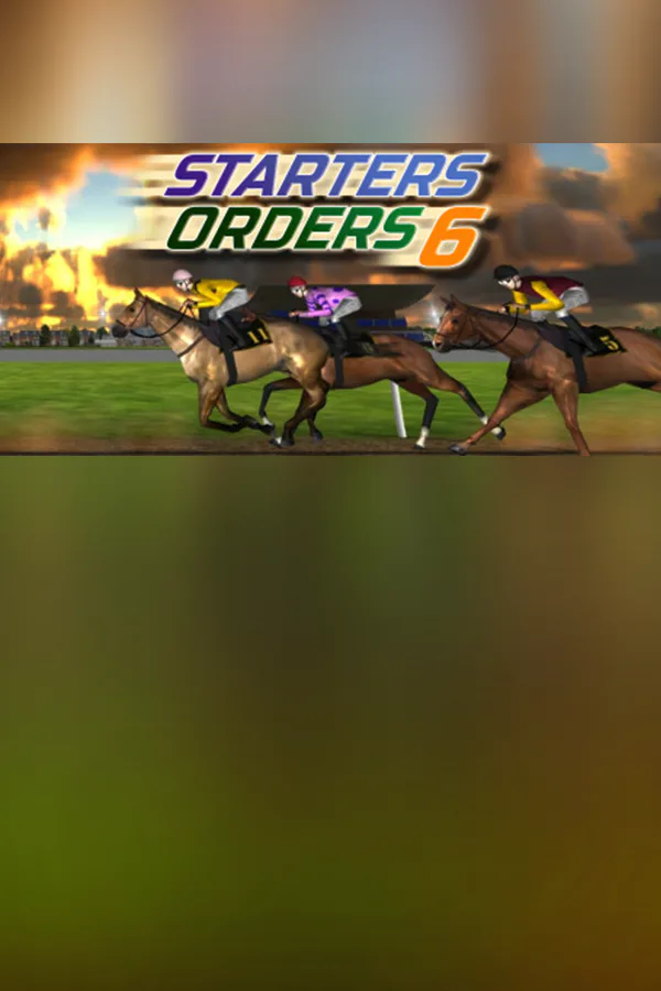 Copertina di Starters Orders 6 Horse Racing