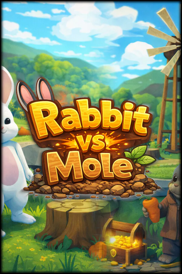Copertina di Rabbit vs Mole