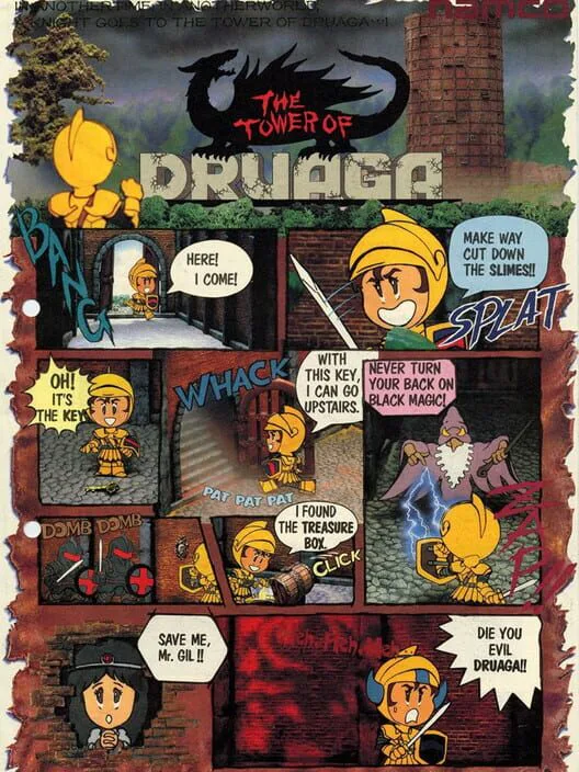 Copertina di The Tower of Druaga