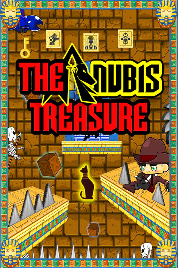 Copertina di The Anubis Treasure