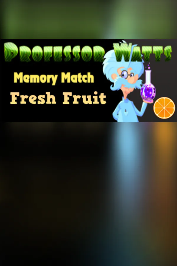 Copertina di Professor Watts Memory Match: Fresh Fruit