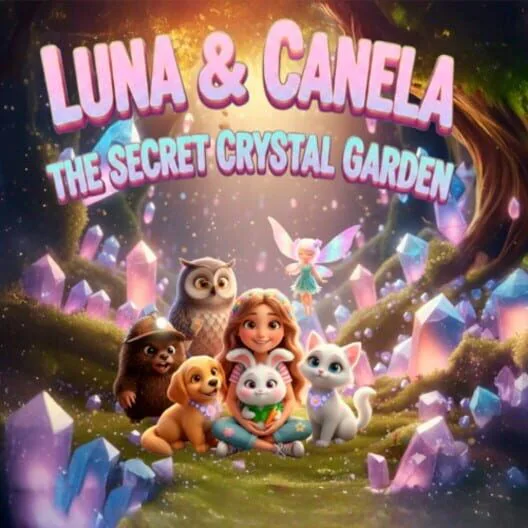 Copertina di Luna & Canela: The Secret Crystal Garden