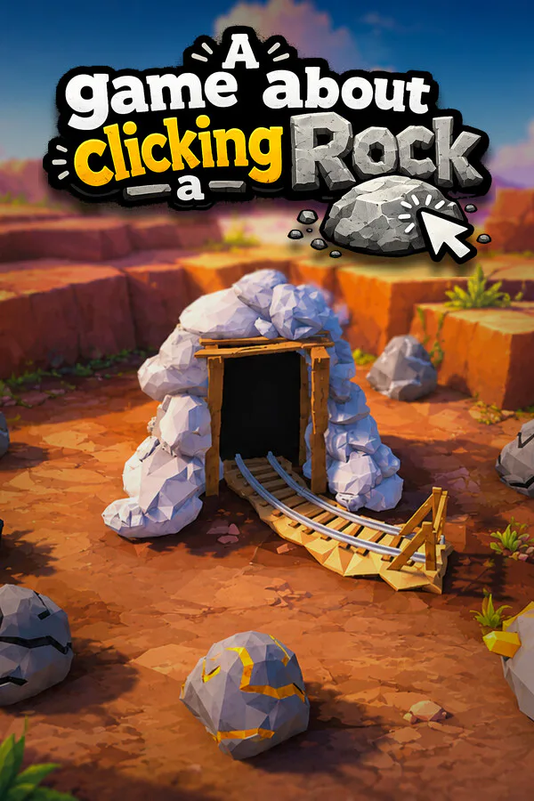 Copertina di A Game About Clicking A Rock