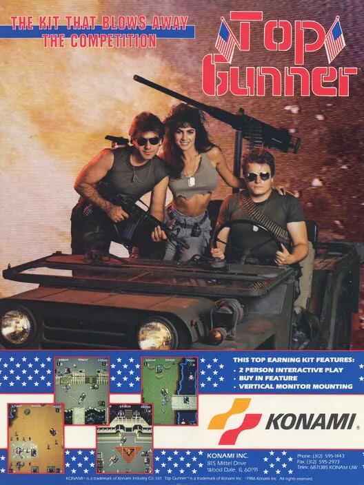 Copertina di Top Gunner