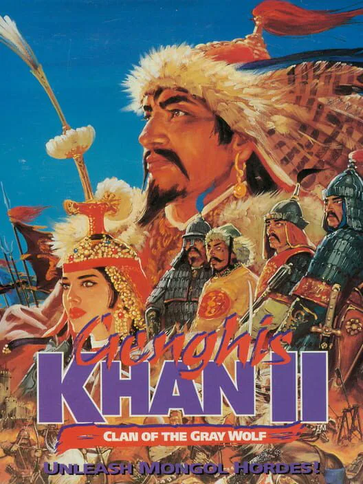 Copertina di Genghis Khan II: Clan of the Gray Wolf